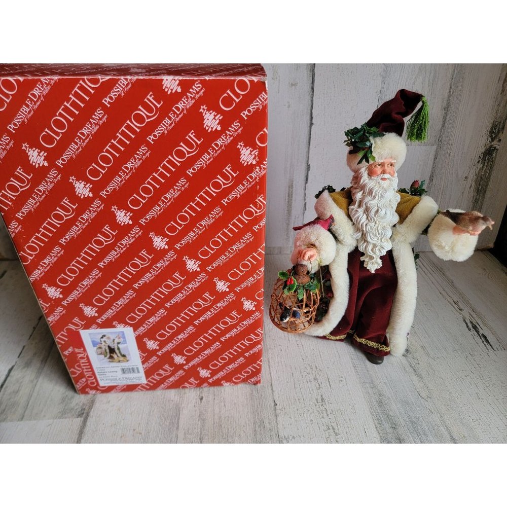 Clothtique‎ 2004 nature loving Santa possible dreams